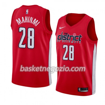Canotte Uomo Washington Wizards Ian Mahinmi 28 2018-19 Nike Rosso Swingman